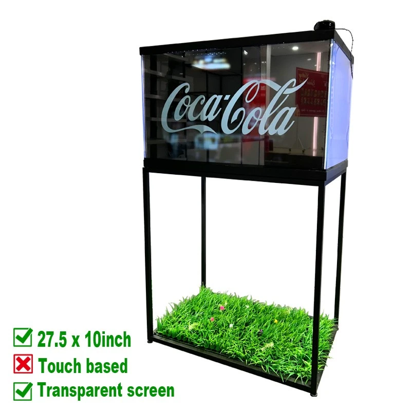 27x10 Transparent Non-touch Screen Player