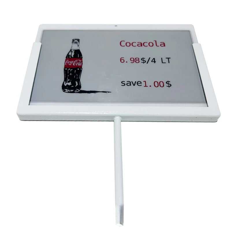7.3-inch Electronic Price Tag Metal Square Port