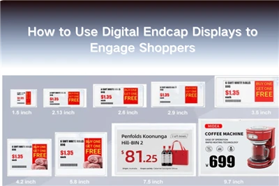 Paano Gumamit ng Mga Digital Endcap Display para Makipag-ugnayan sa Mga Mamimili