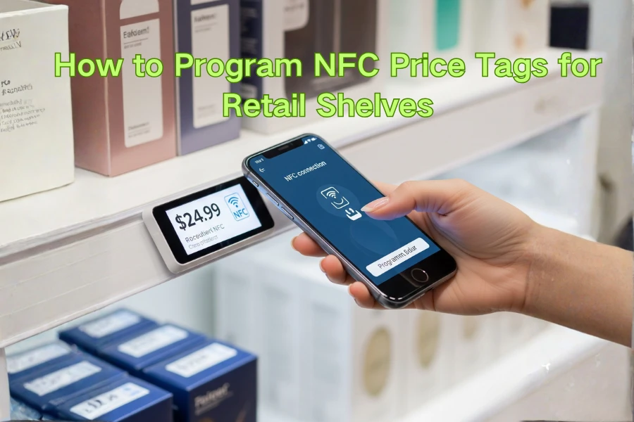 Paano Mag-program ng Mga Tag ng Presyo ng NFC para sa Mga Retail Shelves