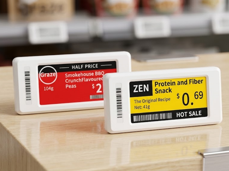Gaano Karaming Space ang Aktwal na Kinukuha ng Mga Electronic Shelf Label?