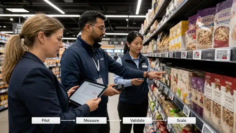 Checklist ng Pilot ng Electronic Shelf Label: 12 KPI Bago ang Chain-Wide Rollout