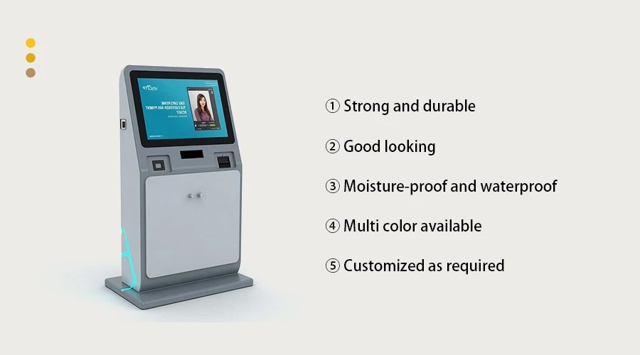 Car Wash Payment Kiosk Interactive Display
