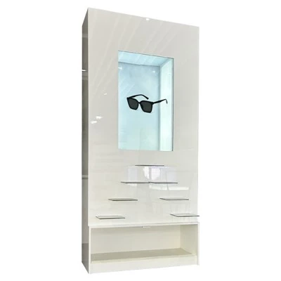 42 X 23 Inch na Transparent na Screen na Wood Display na may Transparent na Screen
